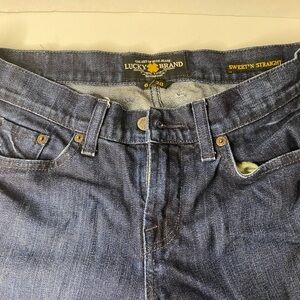 Lucky Brand Women's Dark Blue Straight Leg Jeans